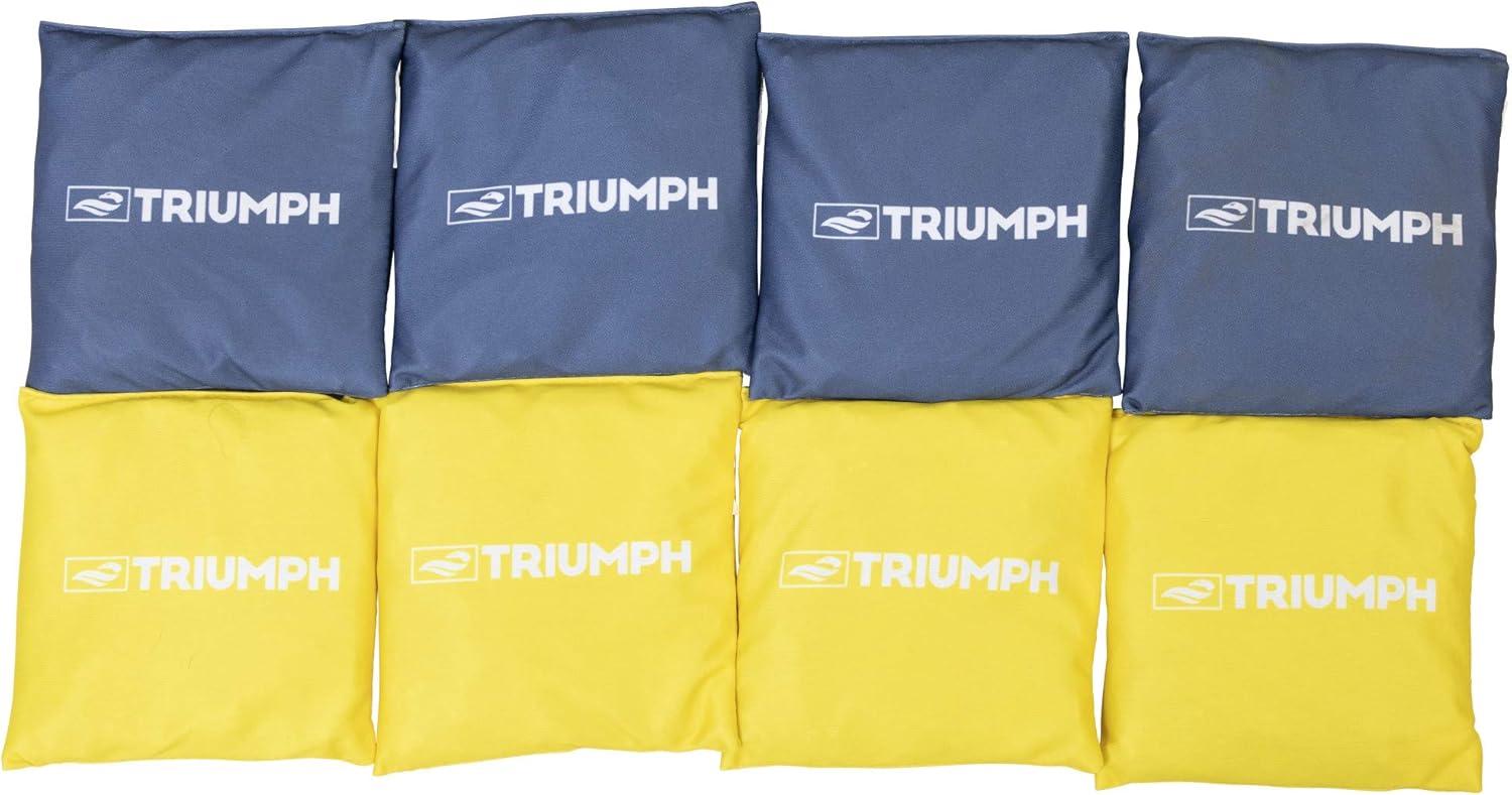 Triumph LED 2x3 Cornhole Set Bag Toss - Blue/Yellow (NEW)