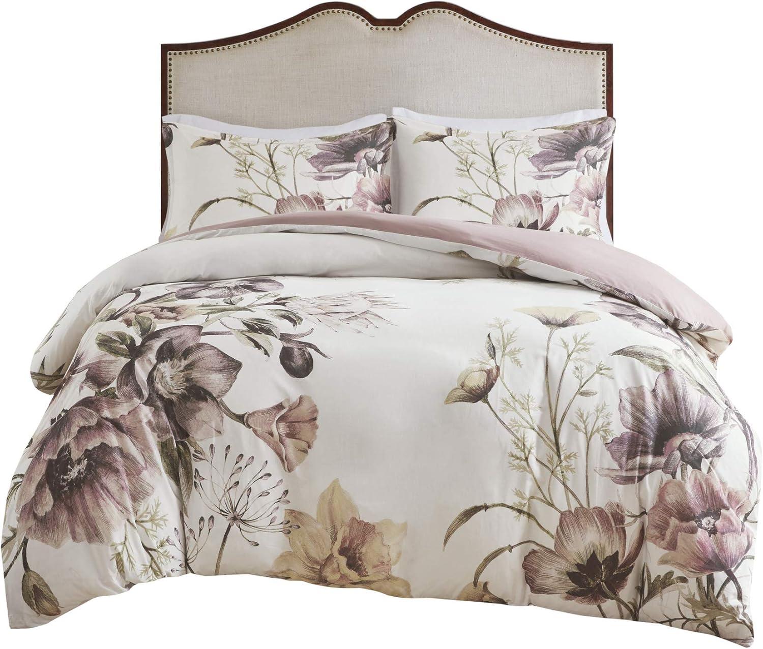 Cassandra 3 Piece Cotton Duvet Cover Set