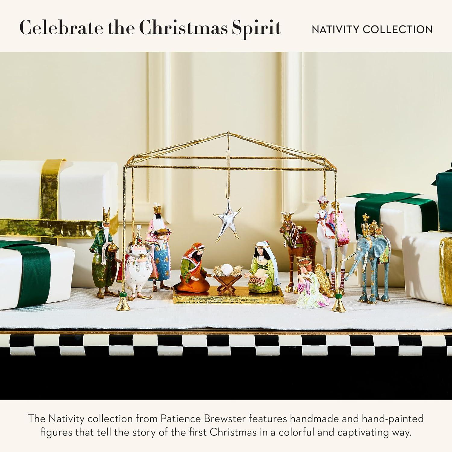 MacKenzie-Childs 13 Piece Nativity Patience Brewster Mini Introductory Set