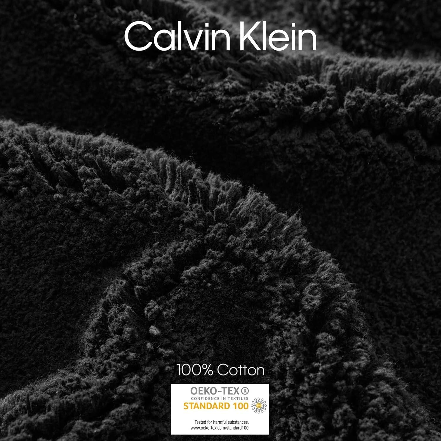 Calvin Klein Essence Solid Cotton 2 Piece Bath Rug Set & Reviews | Wayfair