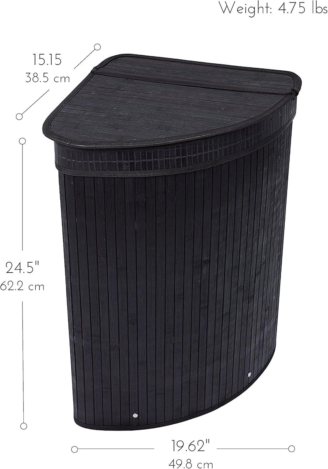 BirdRock Home Bamboo Laundry Hamper with Handles