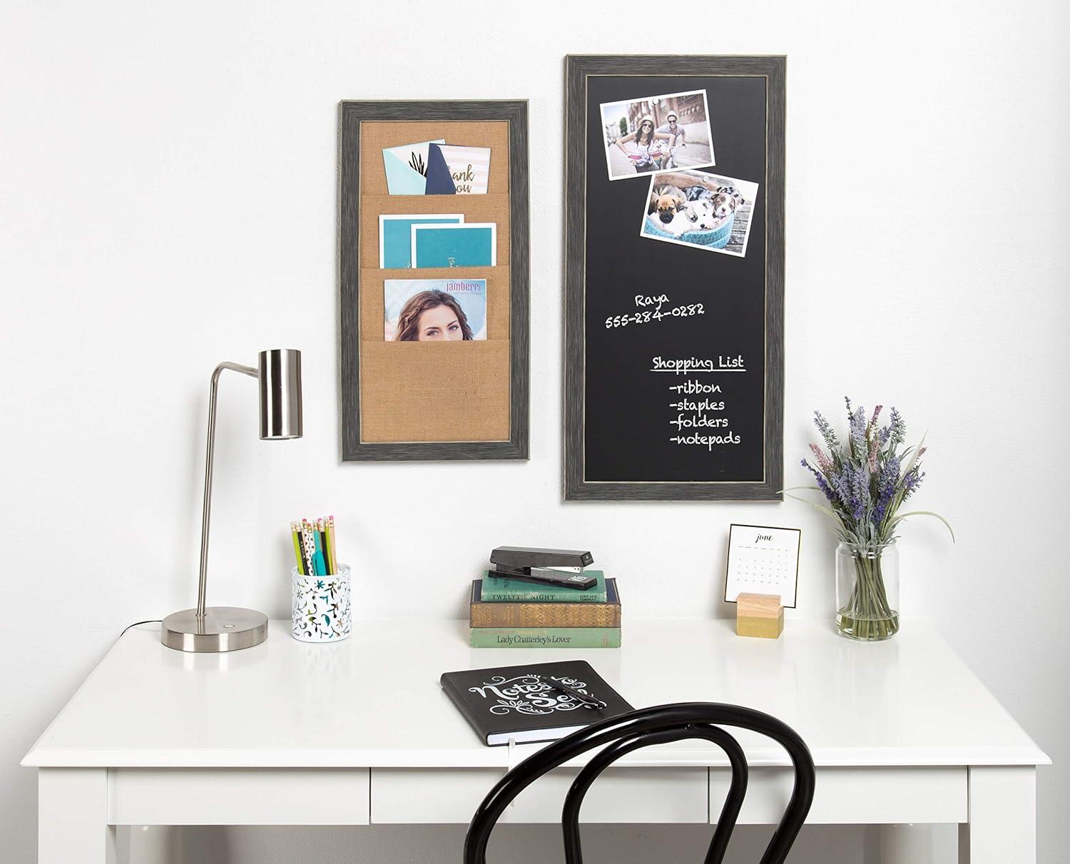 Wyeth Framed Magnetic Chalkboard - Kate & Laurel All Things Decor