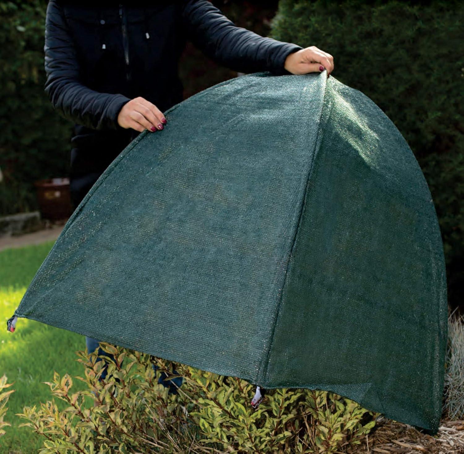 NuVue Products 22250, Winter Shrub Covers: 22" L x 22" W x 22" H - 2 Pack