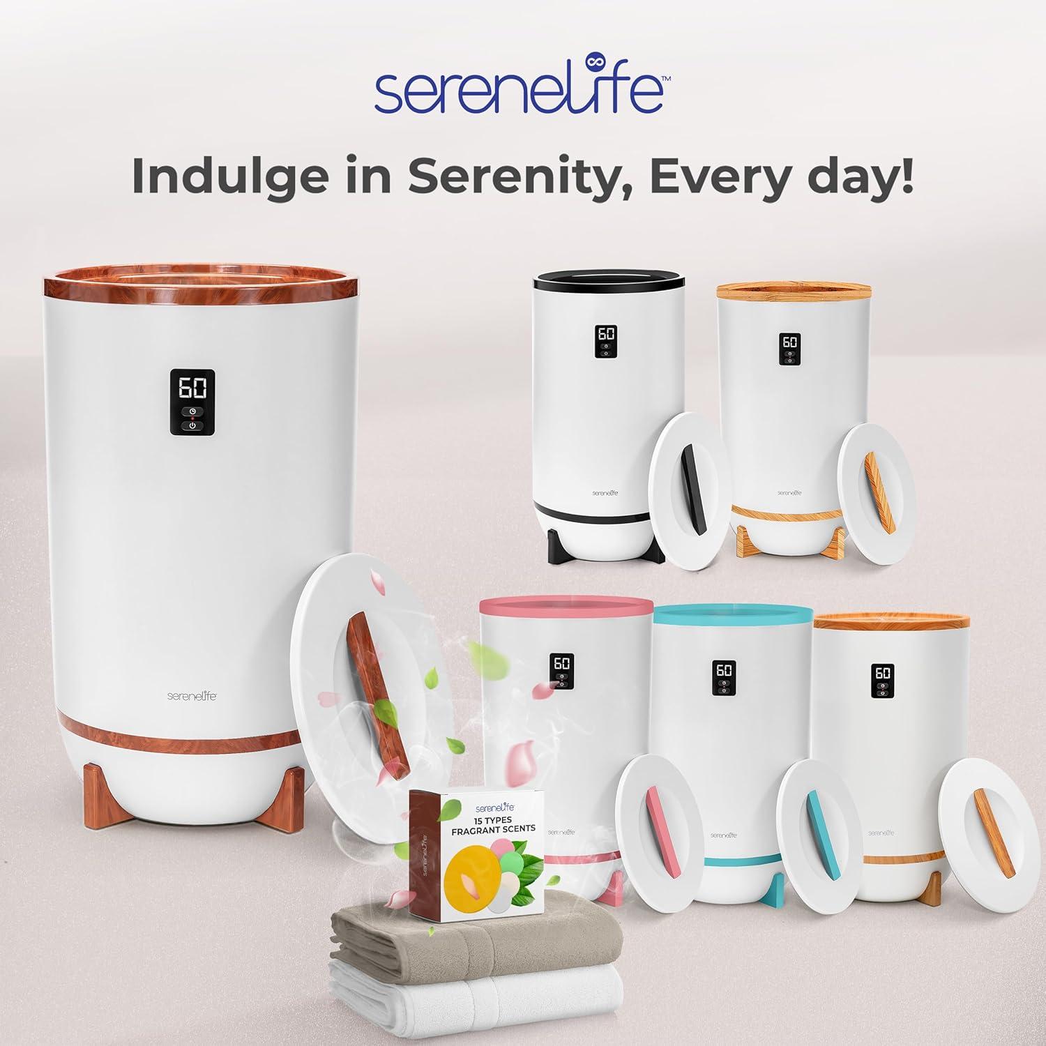 SereneLife Single Touch Electric Towel Warmer