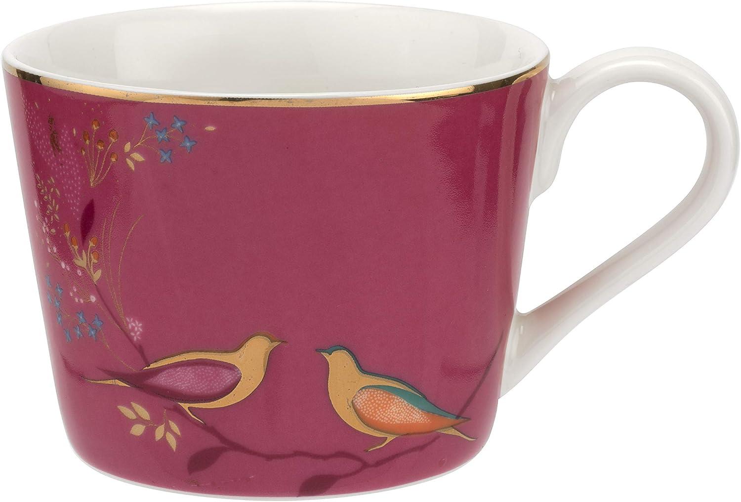 Portmeirion Sm Chelsea Collection Teacup & Saucer 8Oz Pink