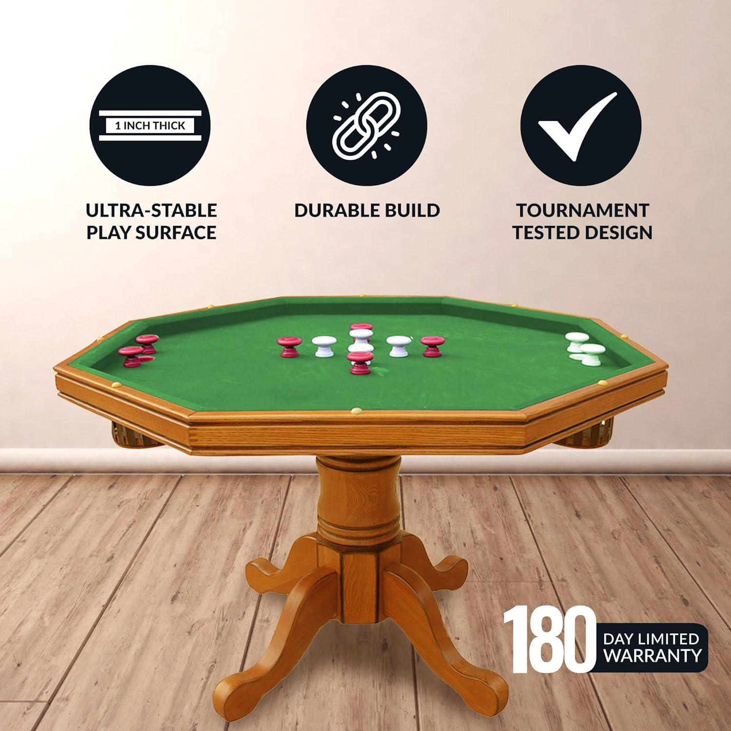 Hathaway Games Kingston 48" 8 - Player Poker Table