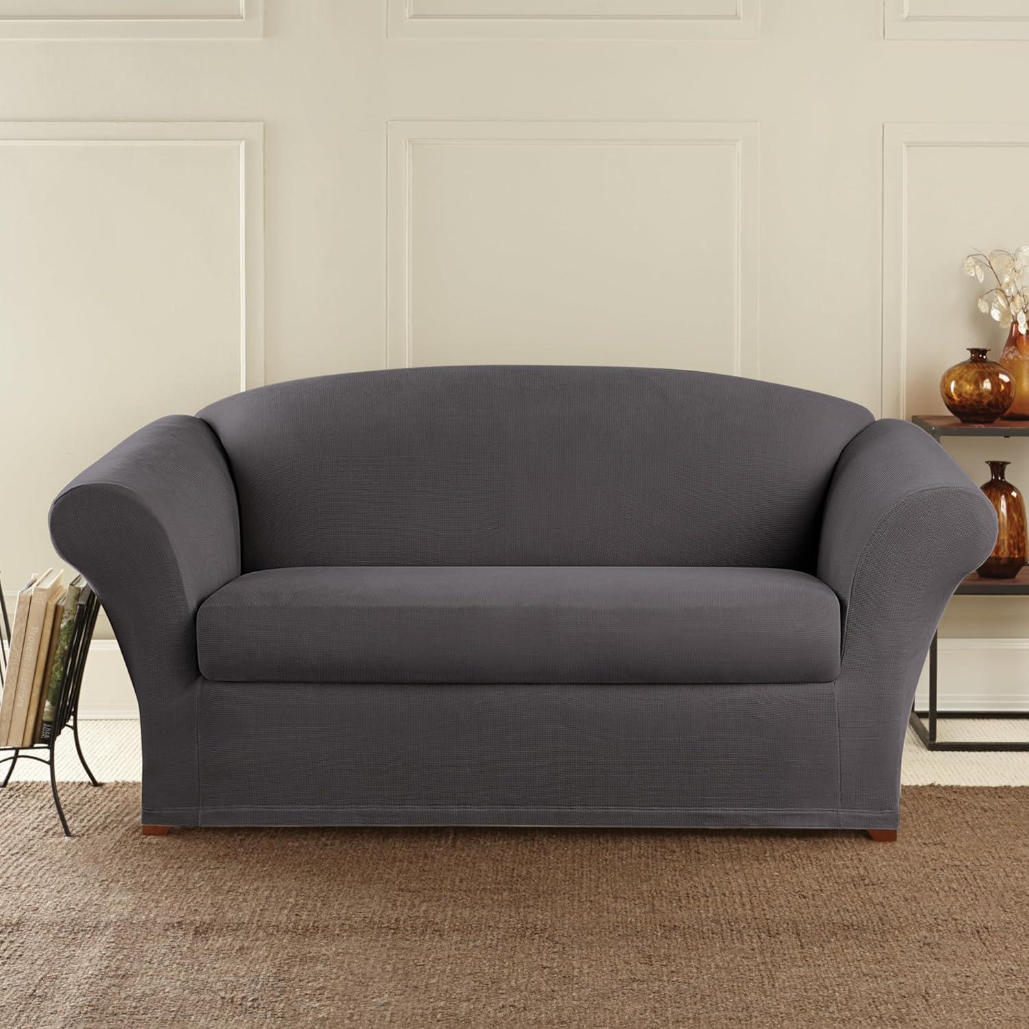 Box Cushion Loveseat Slipcover