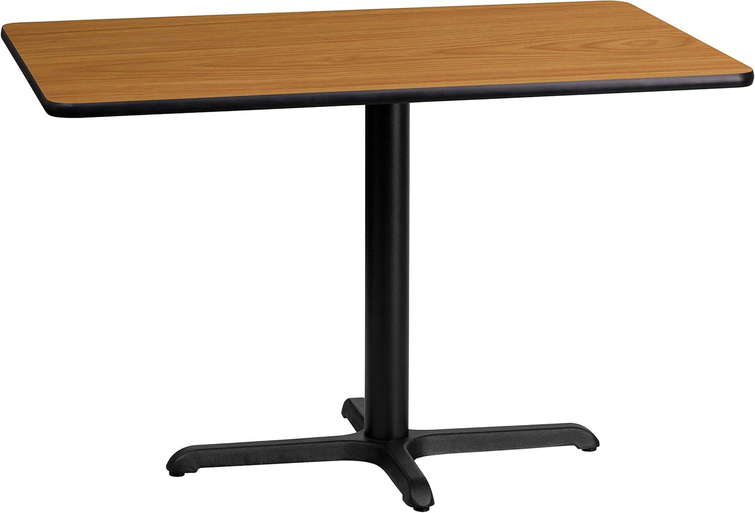 Carrus Laminate Pedestal Dining Table