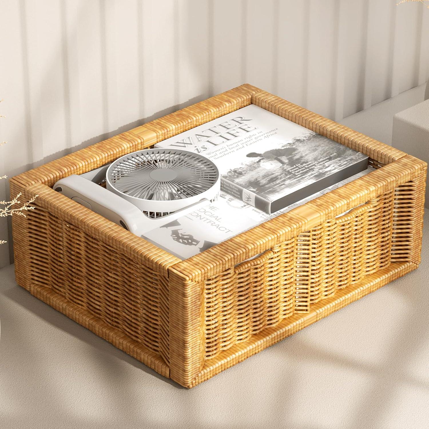 mollie USB Rechargeable Desktop Fan, Wall Mounted Hanging Fan with LED Light and Hook, Speed Adjustable Air Cooler Fan For Home Bedroom, White