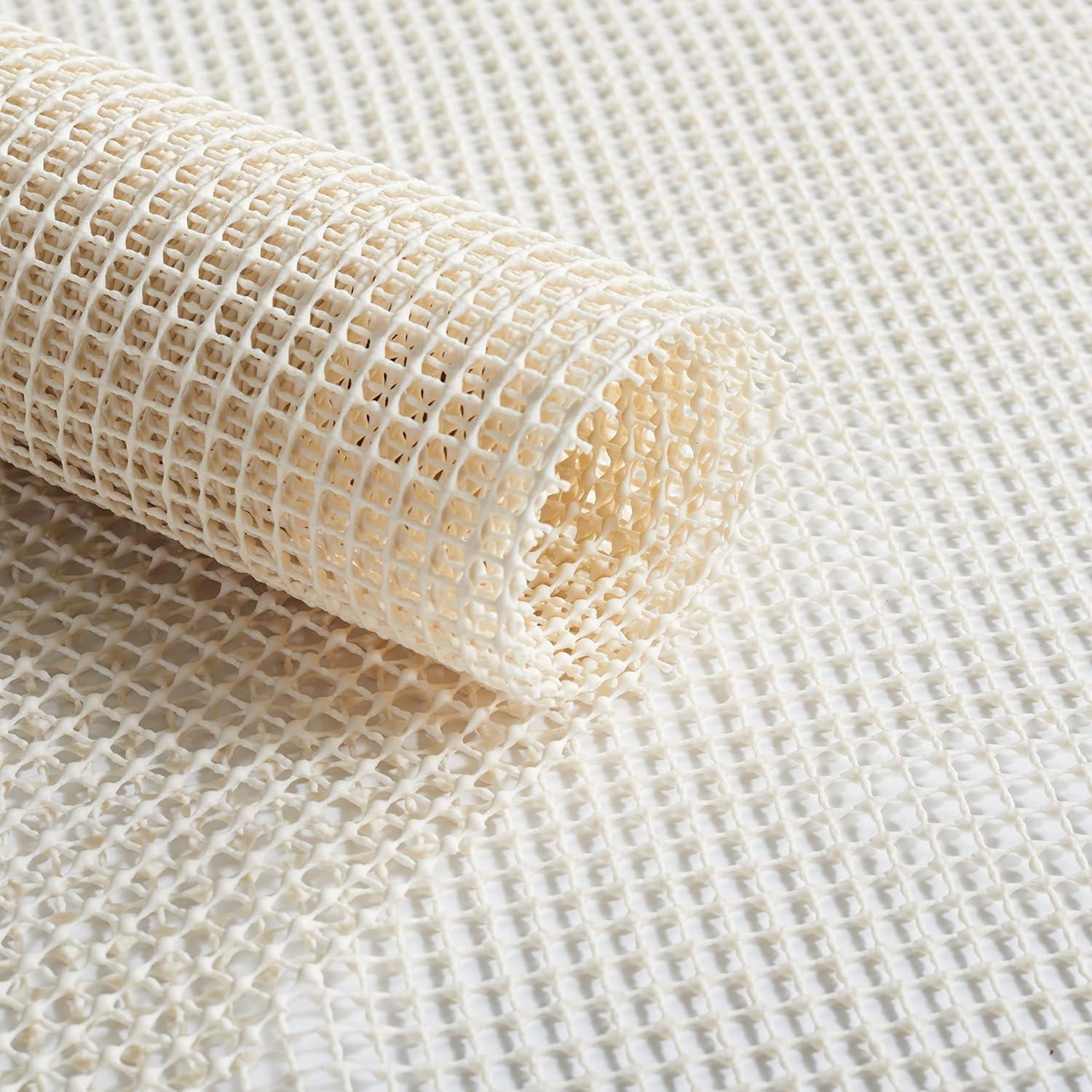 Grid Pad PAD110 Power Loomed Indoor Rug Pad - Creme - 2' x 22' - Safavieh