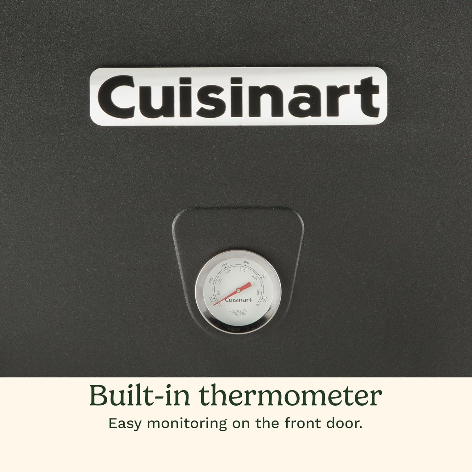 Cuisinart ® 30" Black Vertical Outdoor Electric Smoker