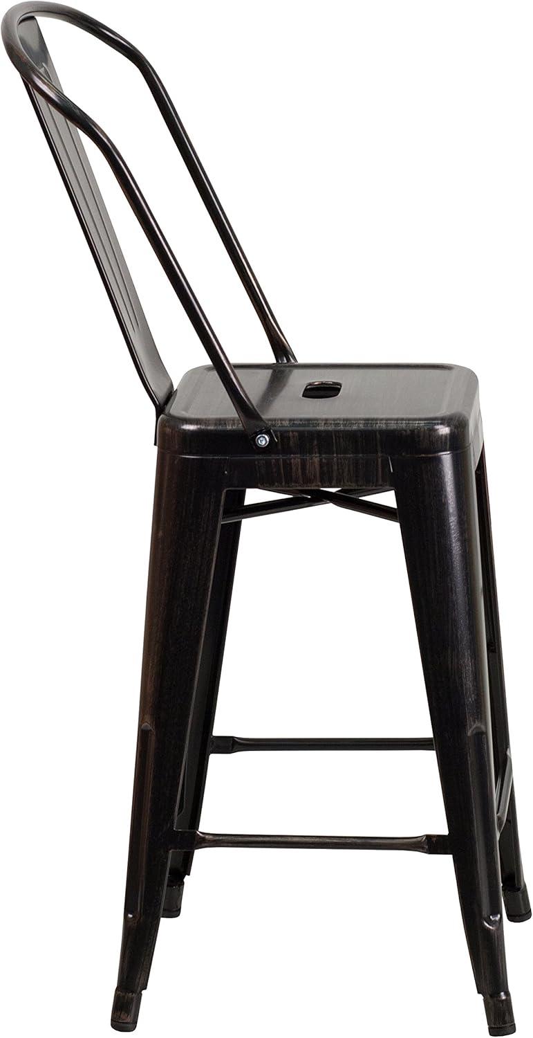 Metal Outdoor Stool