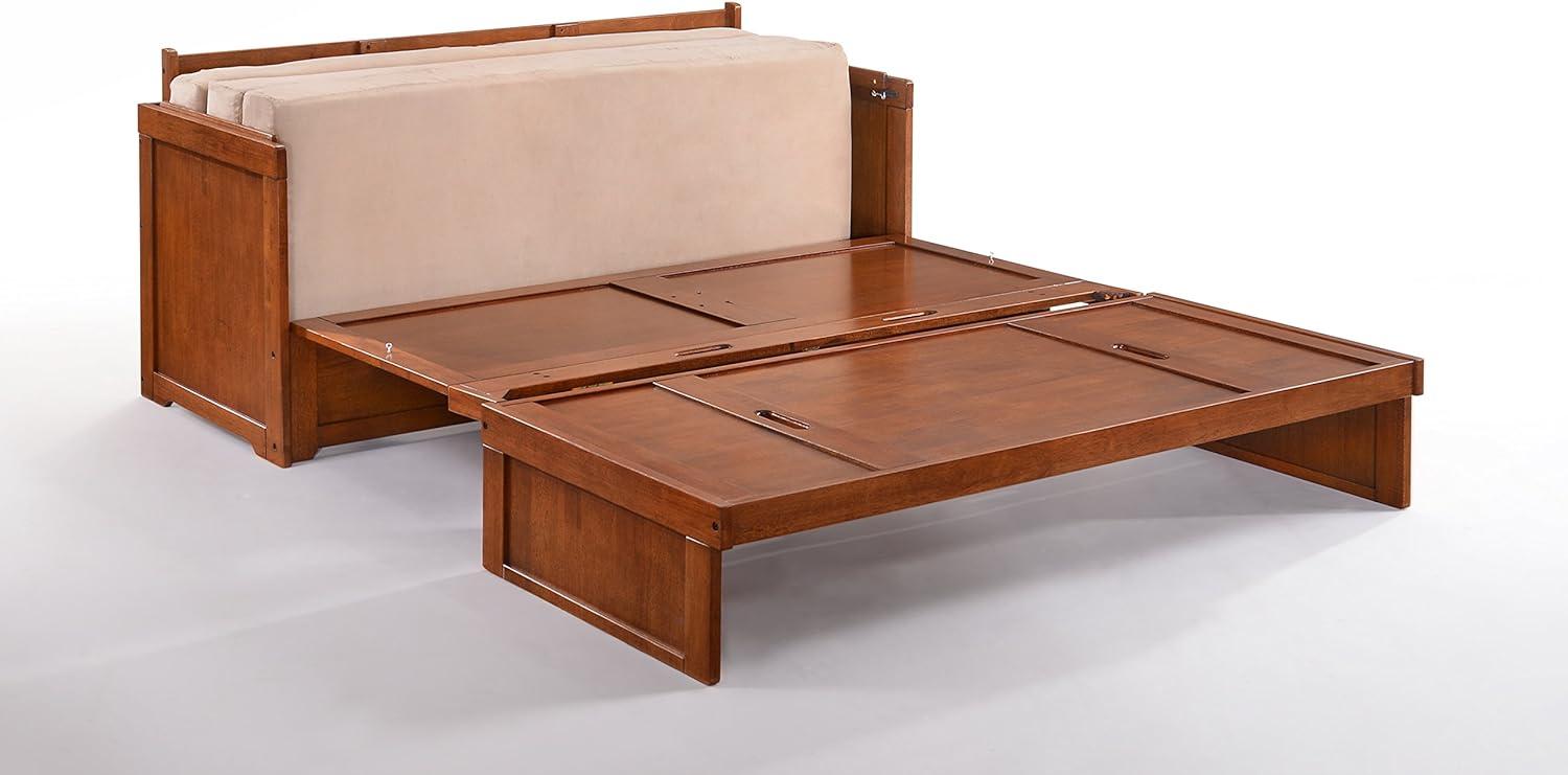 Night & Day Furniture Queen Size Murphy Bed Cabinet with Storage & Charging Ports