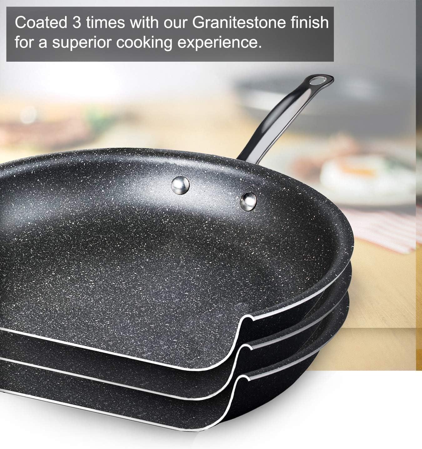 Granitestone 10" Nonstick Fry Pan with Stay Cool Handle