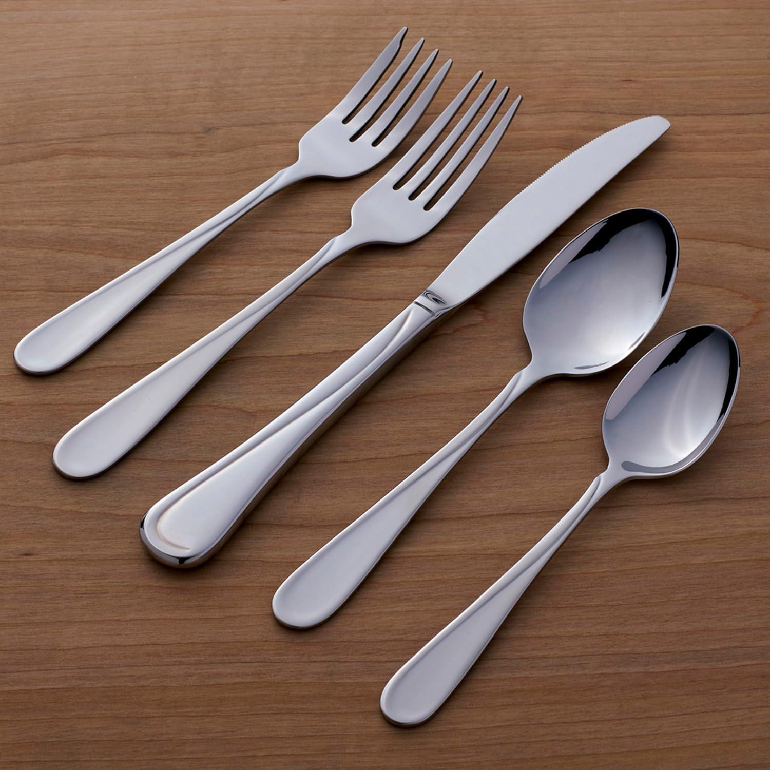 Oneida Flight 20-Piece Stainless Steel Flatware Set, Service for 4