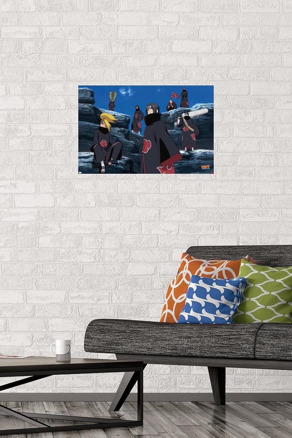 Naruto Shippuden - Akatsuki Wall Poster, 14.725" x 22.375"