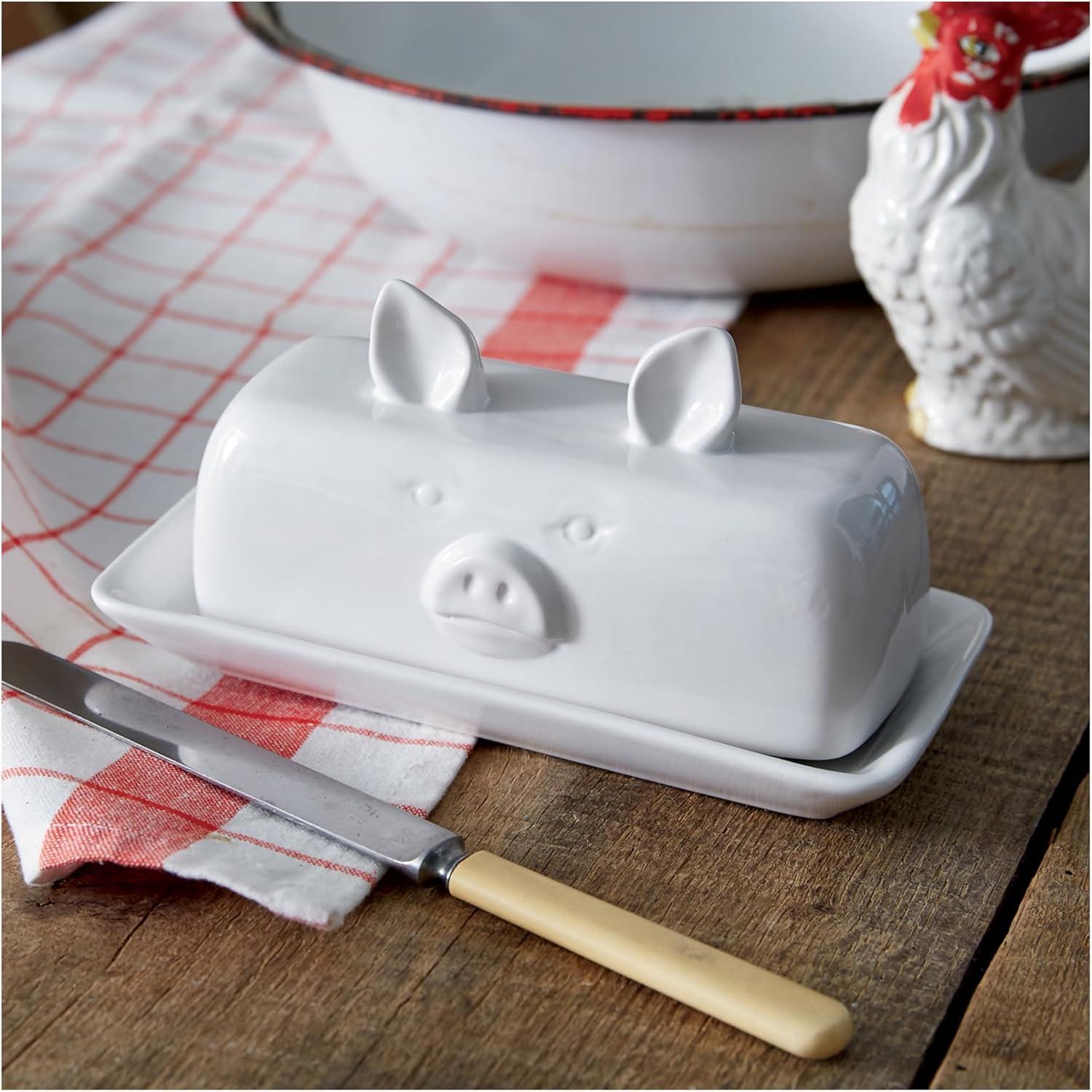 CTW Home Collection Piglet Butter Dish
