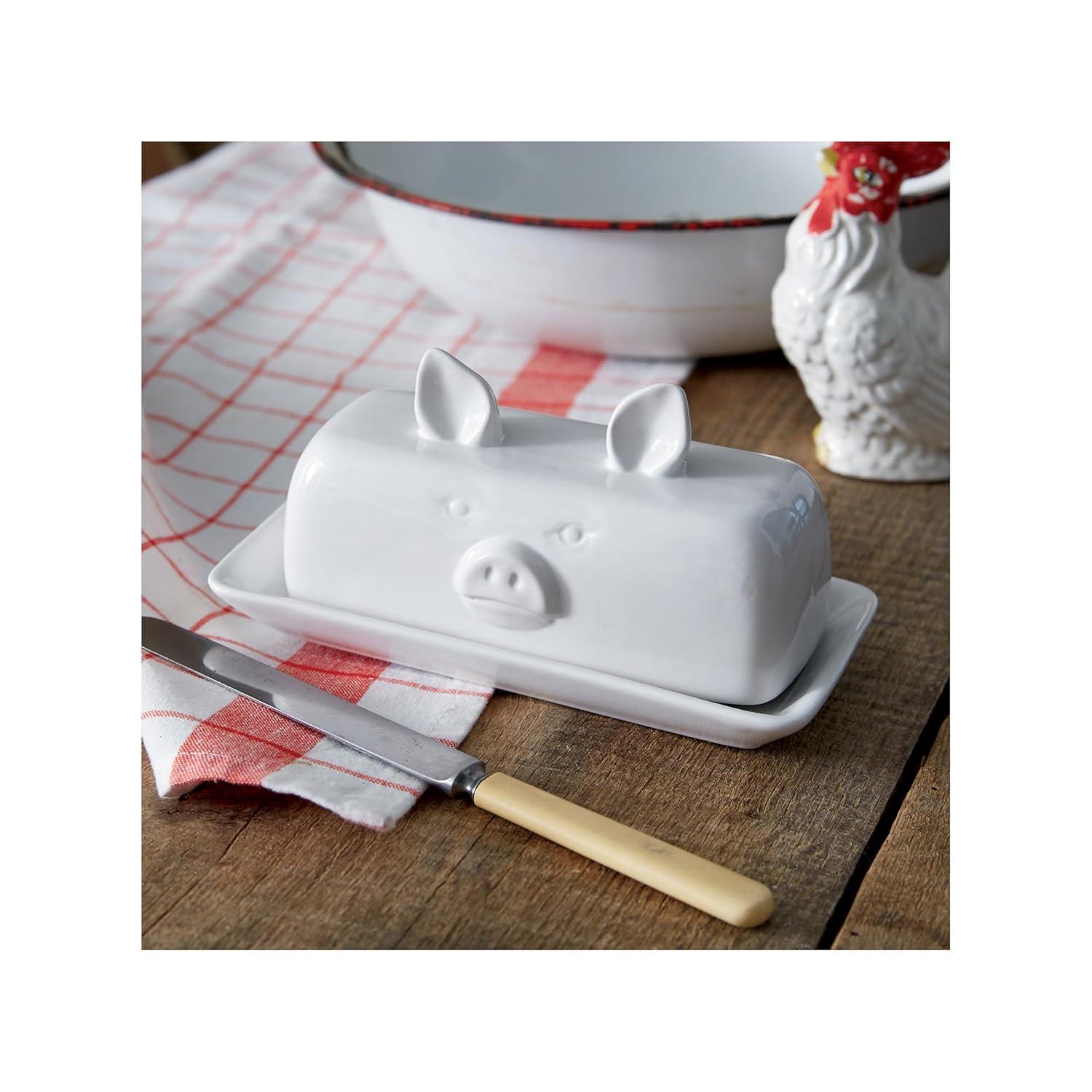 CTW Home Collection Piglet Butter Dish