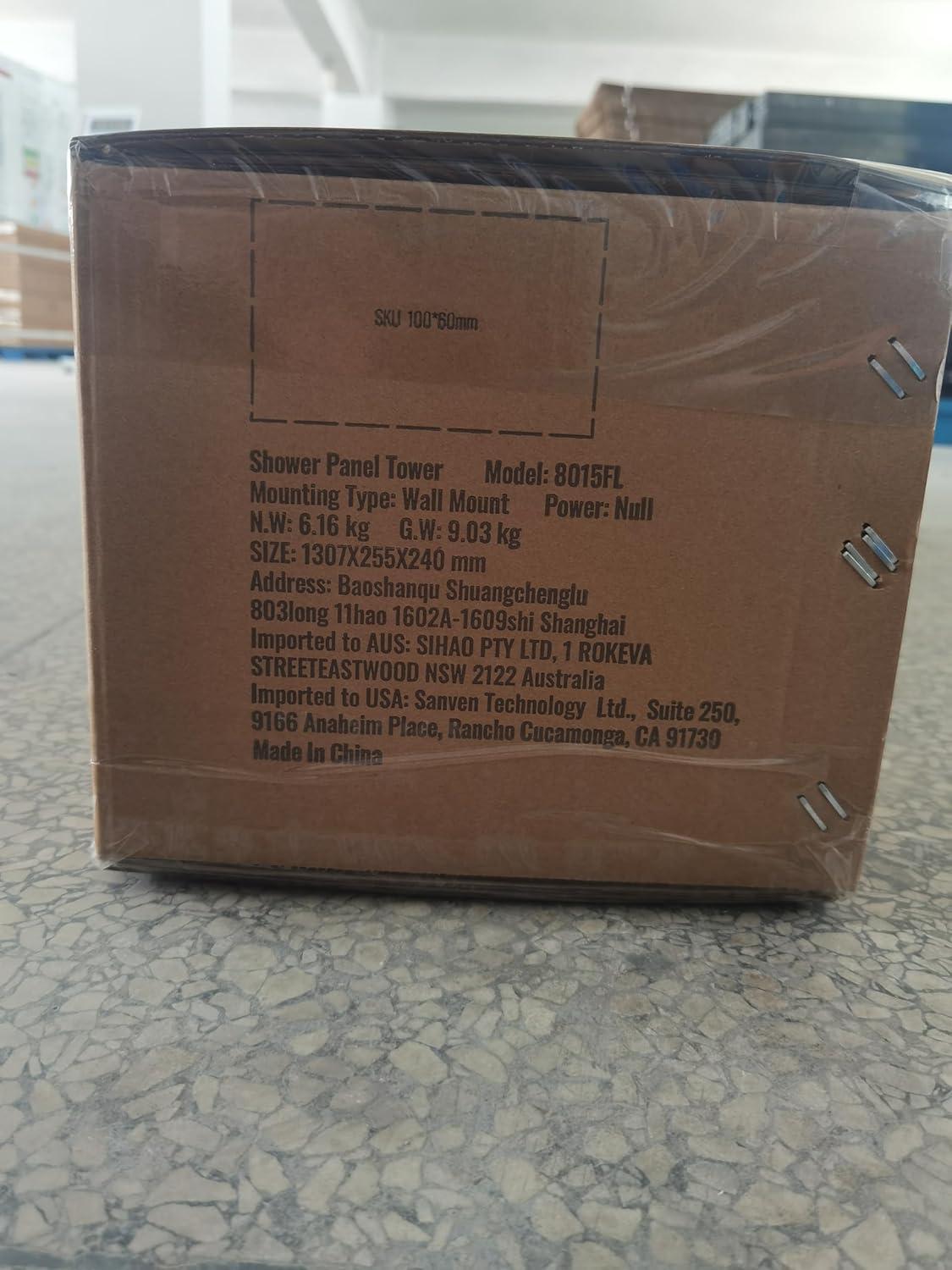 52.9'' Shower Panel with Full Body Shower Head