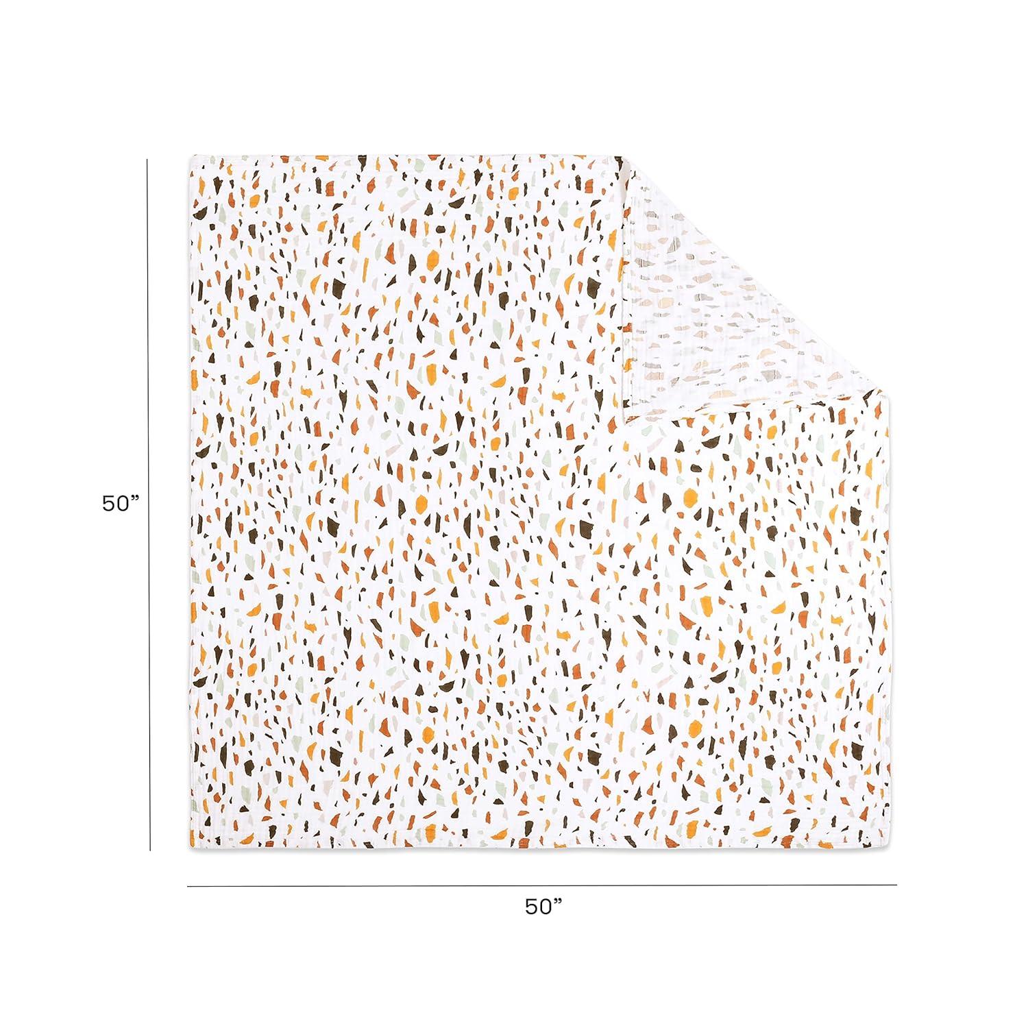 babyletto Terrazzo Muslin Swaddle | Birch Lane