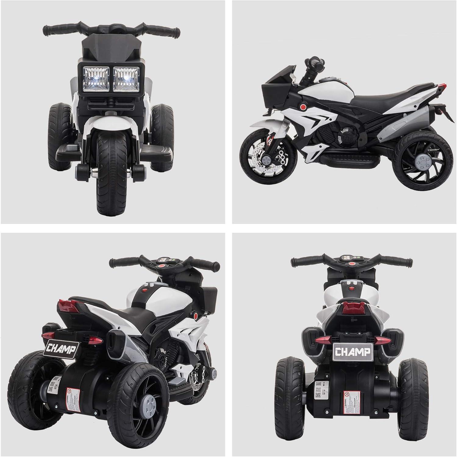 Aosom Aosom 6 Volt 1 Seater Motorcycles Battery Powered Ride On