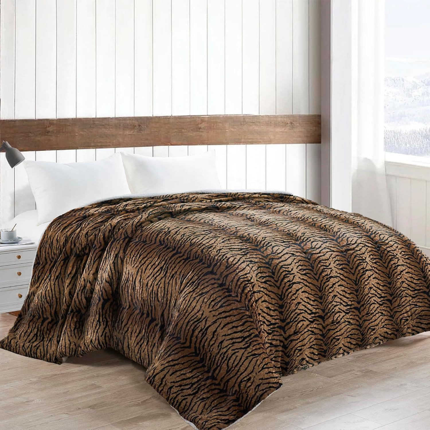 Home Soft Things Safari Animal Nature Throw Blanket
