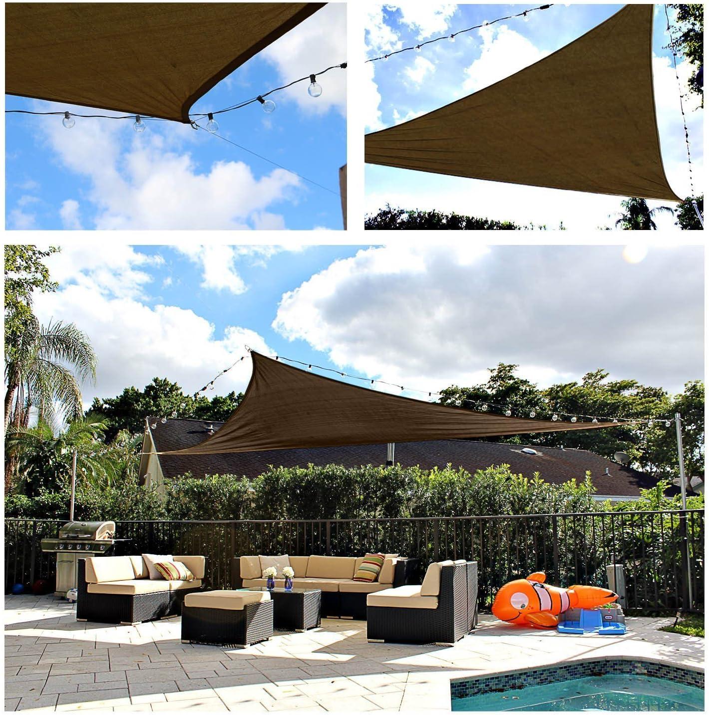 Khomo Gear Sun 12' Triangle Shade Sail