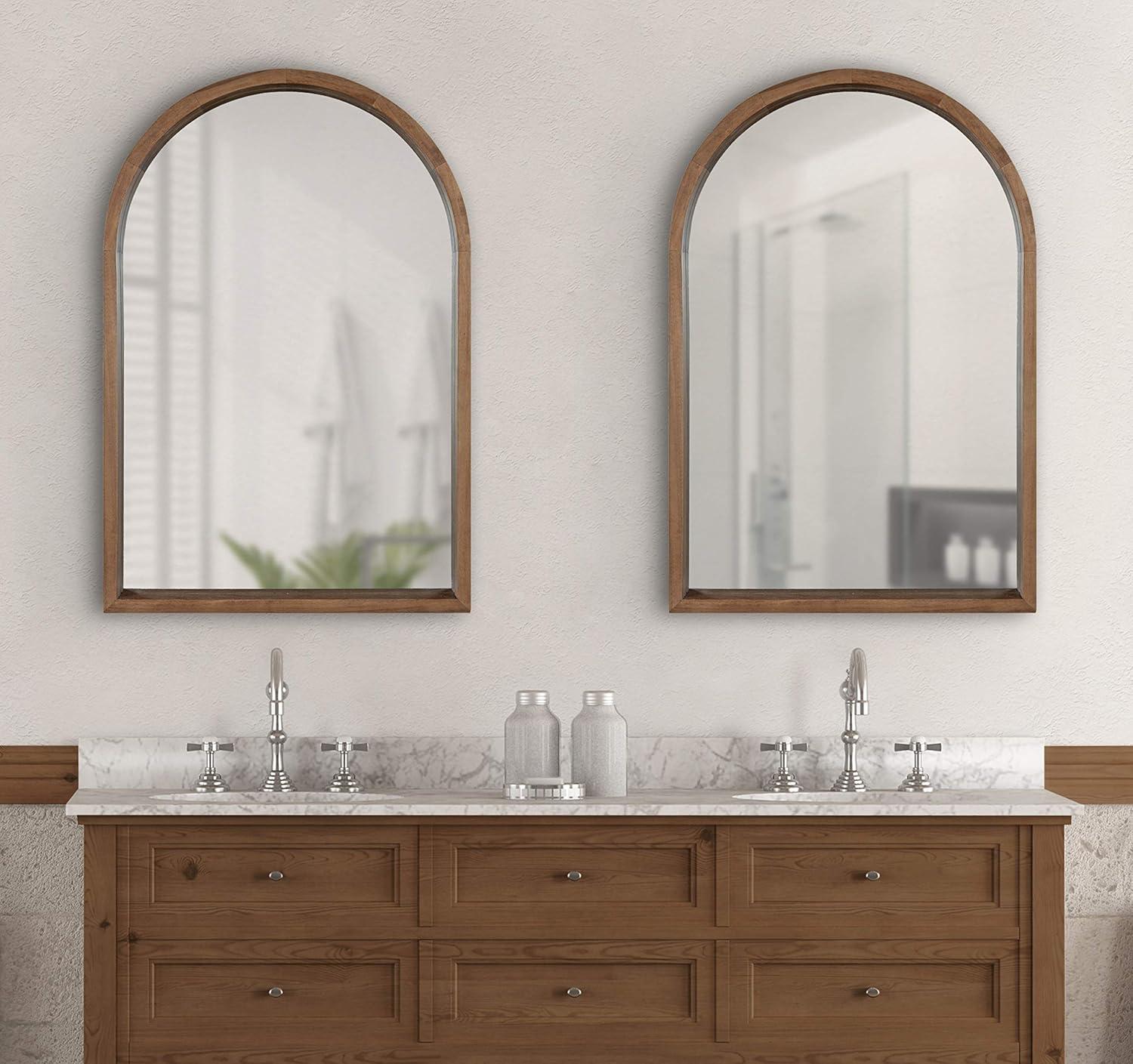 Kate & Laurel All Things Decor Hutton Arch Wall Mirror