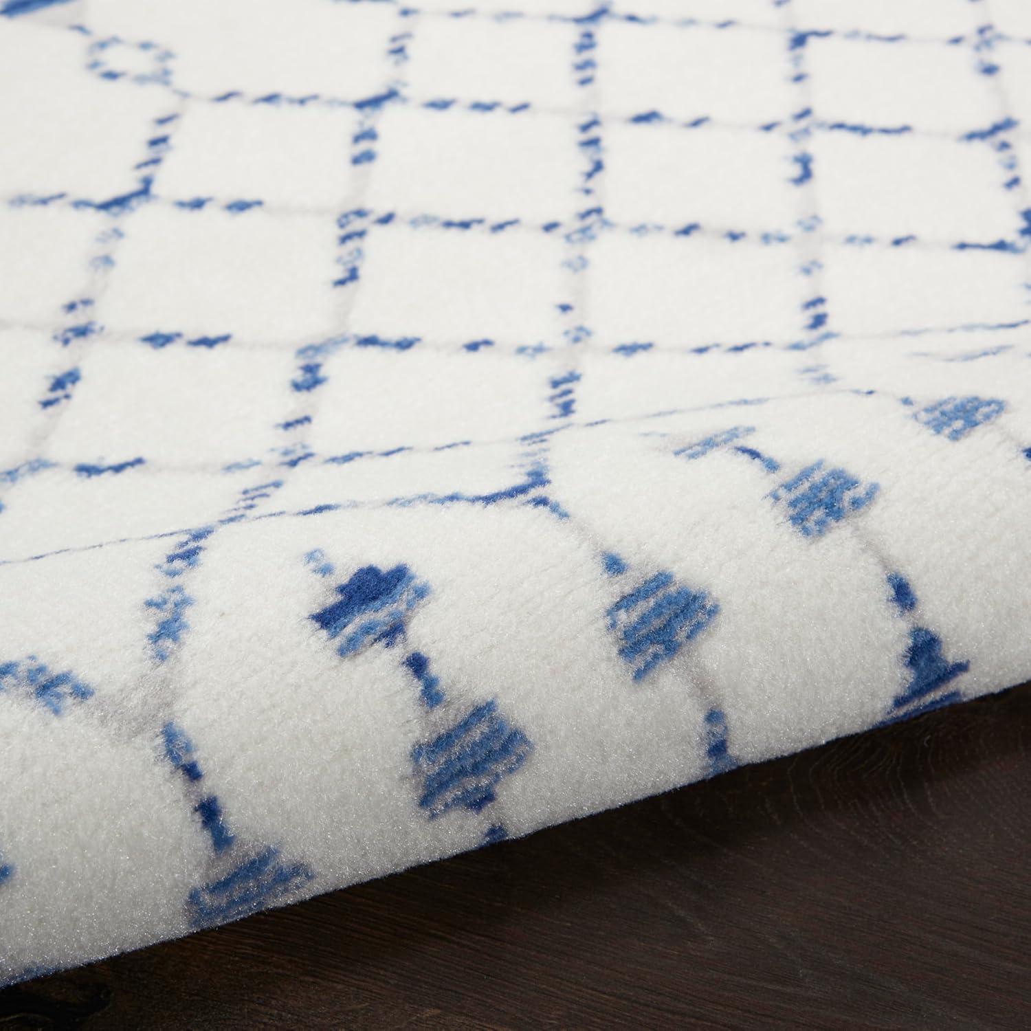 Nourison Whimsicle WHS02 Indoor only Area Rug - Ivory 6' x 9'