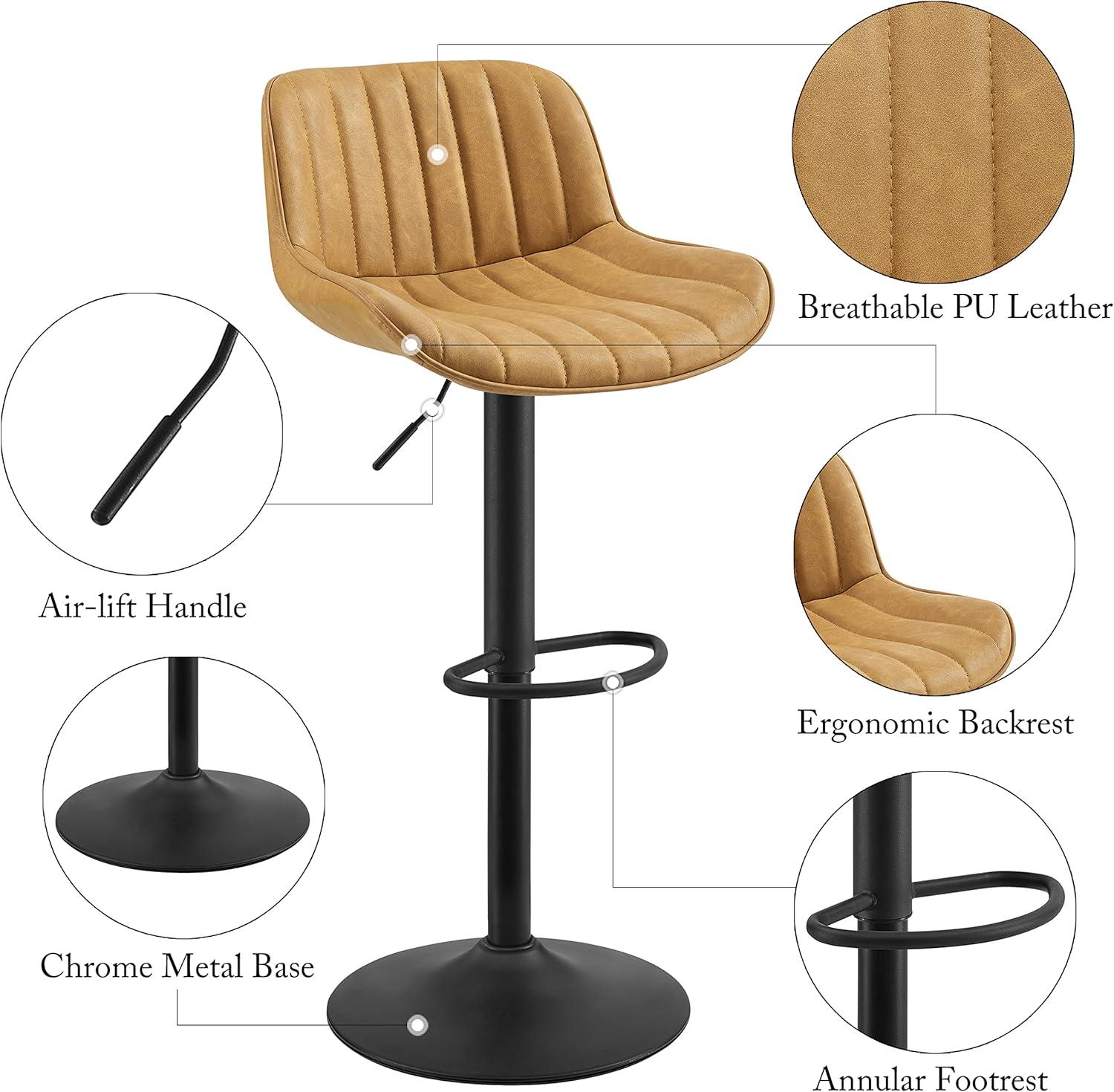 Swivel Adjustable Height Stool