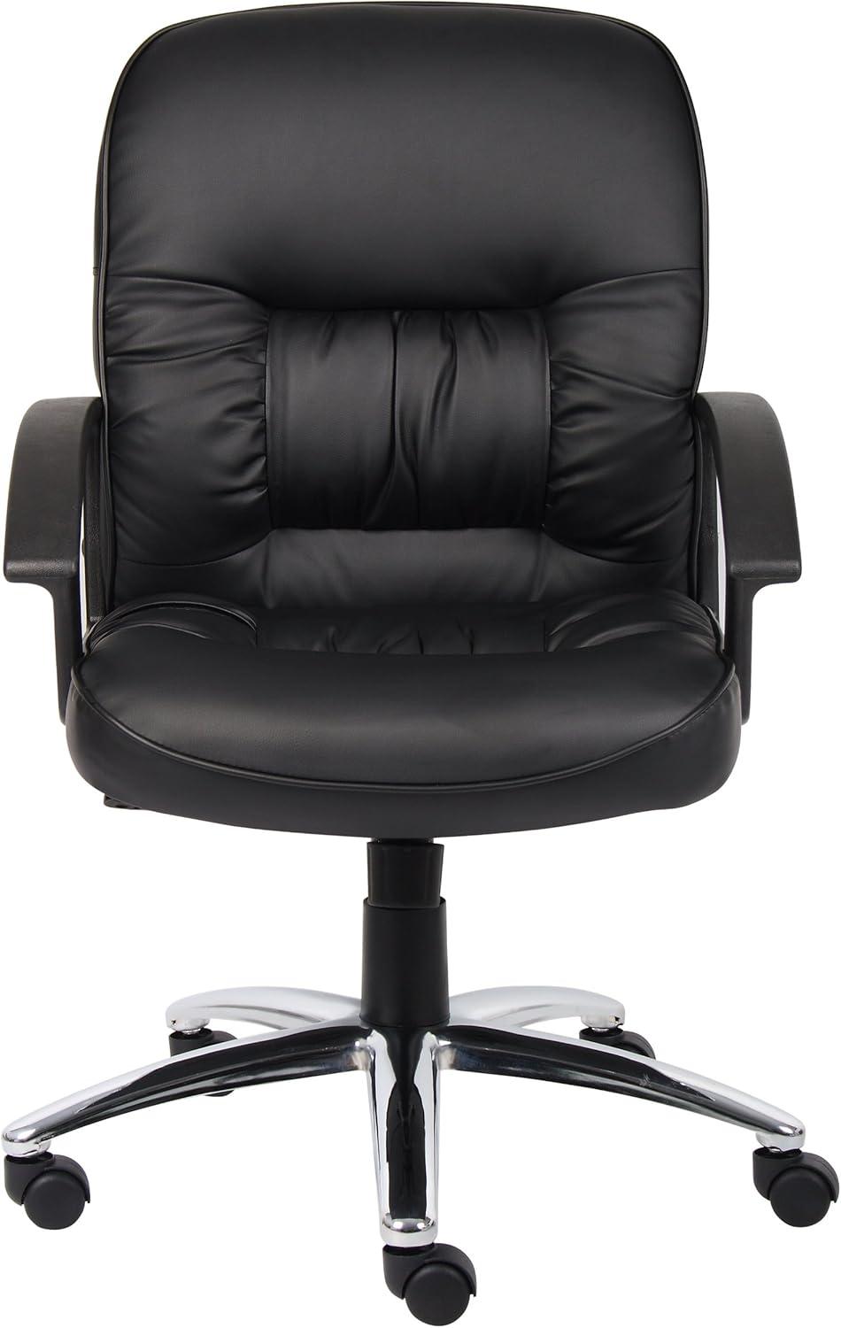 Boss Office Products Ergonomic Vinyl Executive Chair