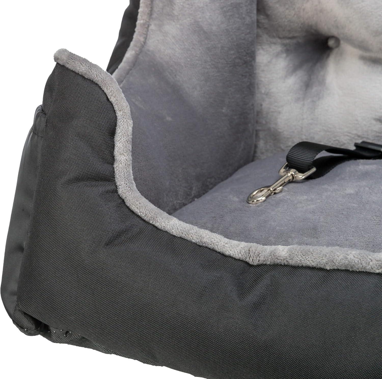 TRIXIE TRIXIE Convertible Deluxe Dog Car Seat for Small Dogs, Dog Booster Seat, Travel Pet Bed