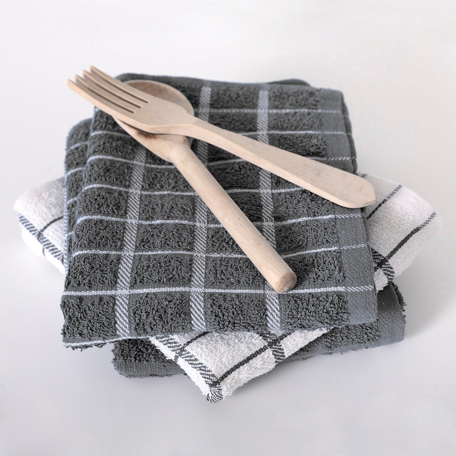 Cotton Plaid Tea Towel Kitchen Towel