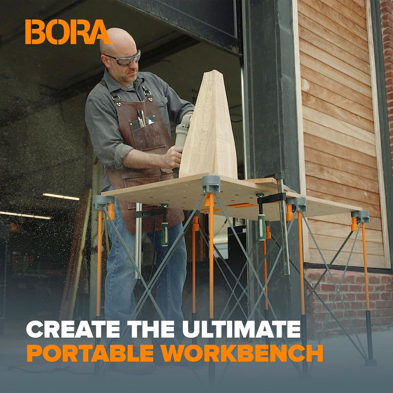 Bora Portamate Centipede Metric Table Top 20Mm Dog Holes