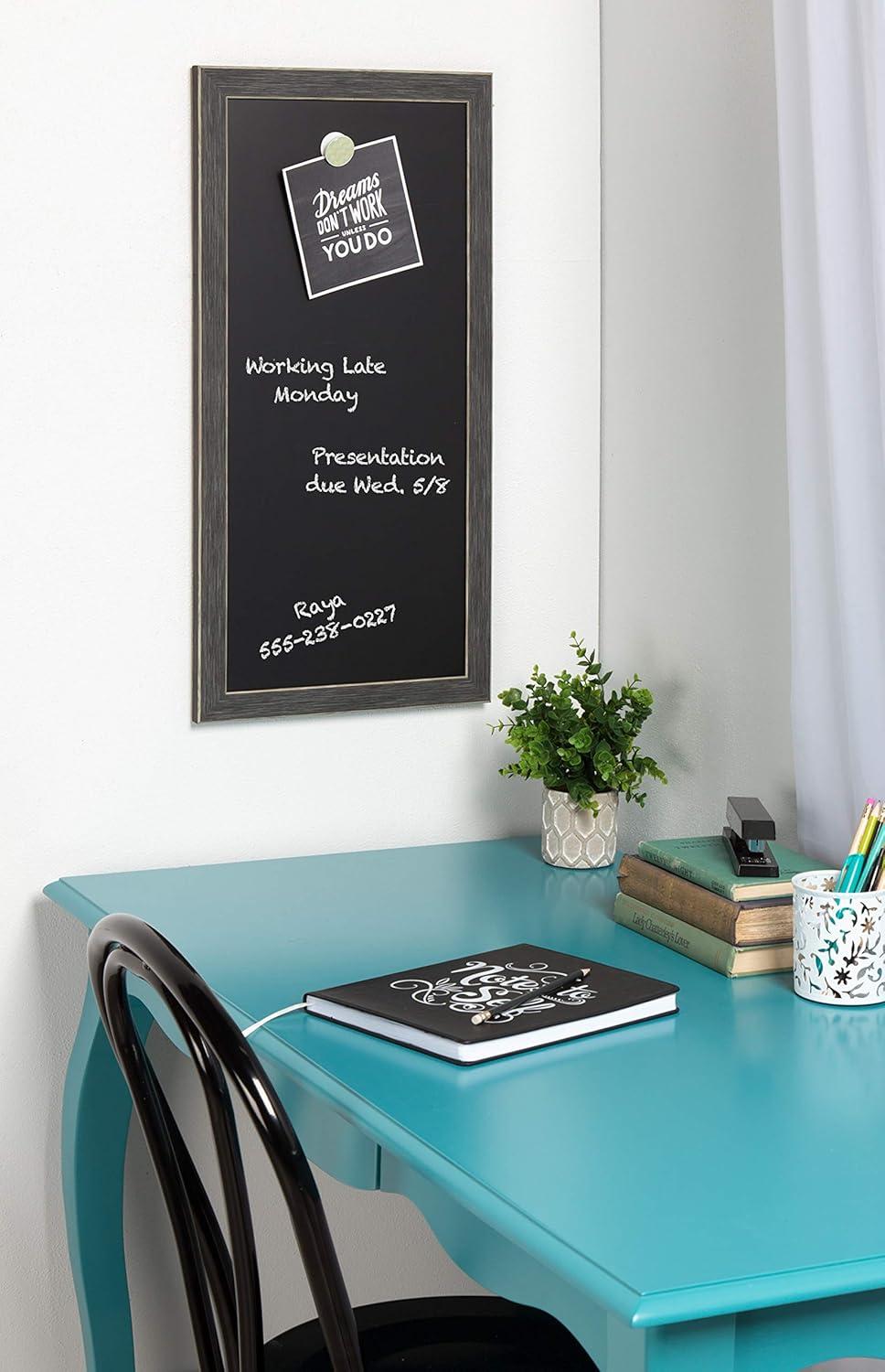 Wyeth Framed Magnetic Chalkboard - Kate & Laurel All Things Decor