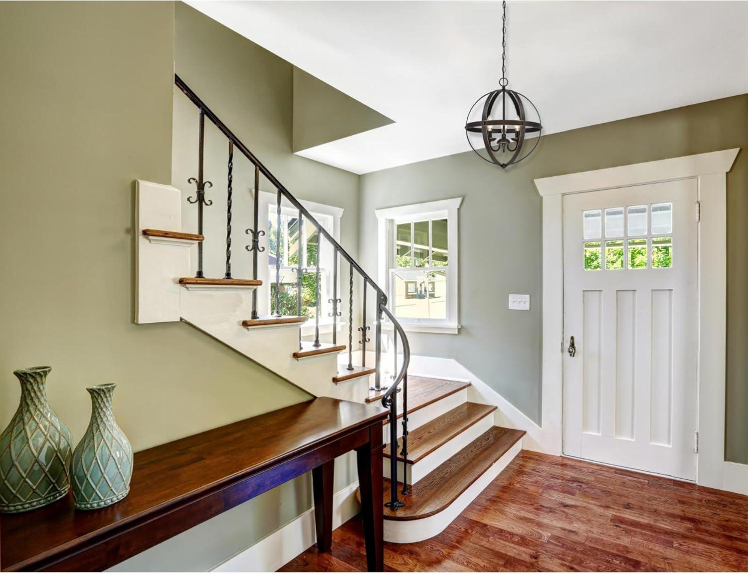 Westinghouse 6341900 Stella Mira Three-Light Indoor Chandelier, Brushed Nickel Finish