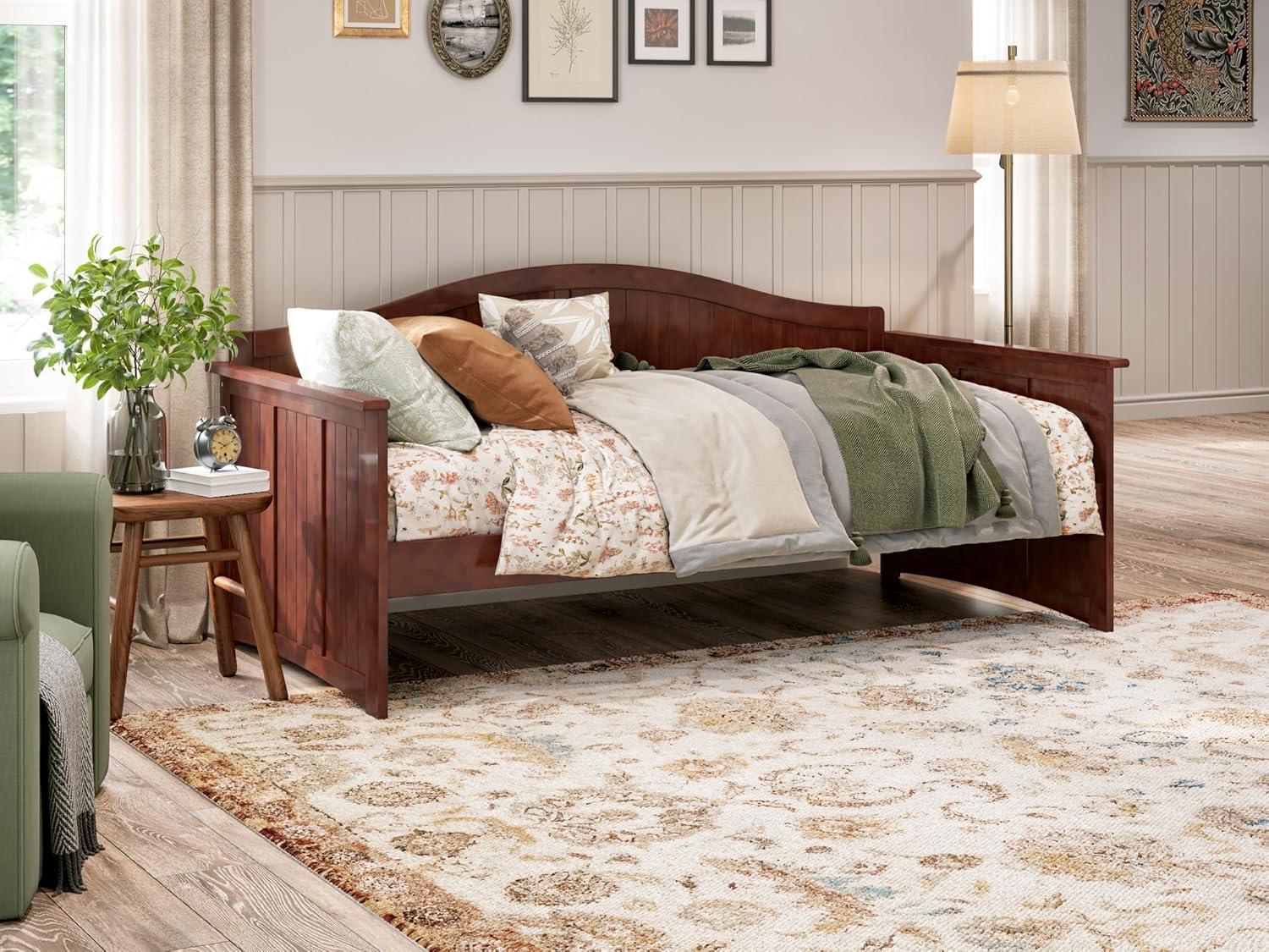 AFI Nantucket Twin Wood Daybed in Walnut