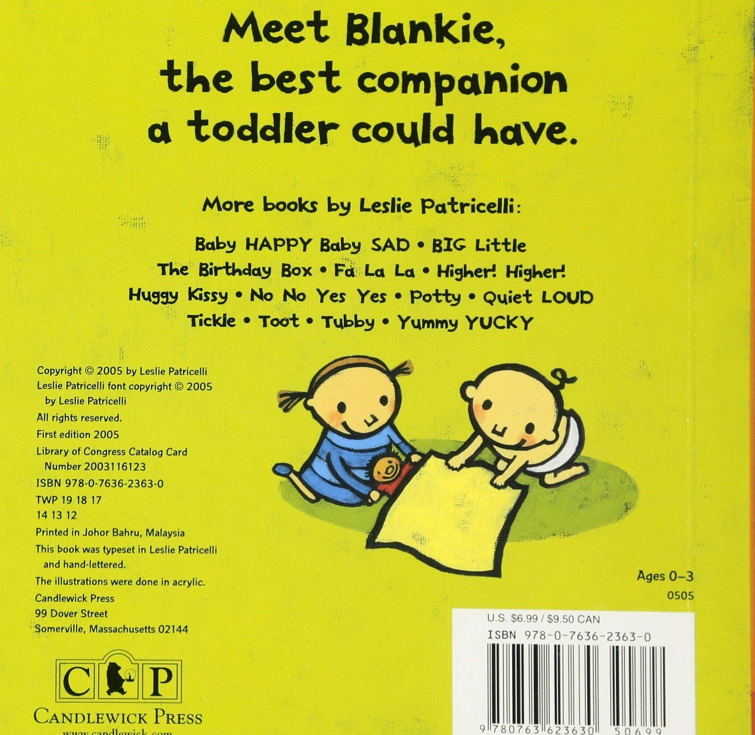 Blankie ( Reading Together Series) by Leslie Patricelli (Board Book)