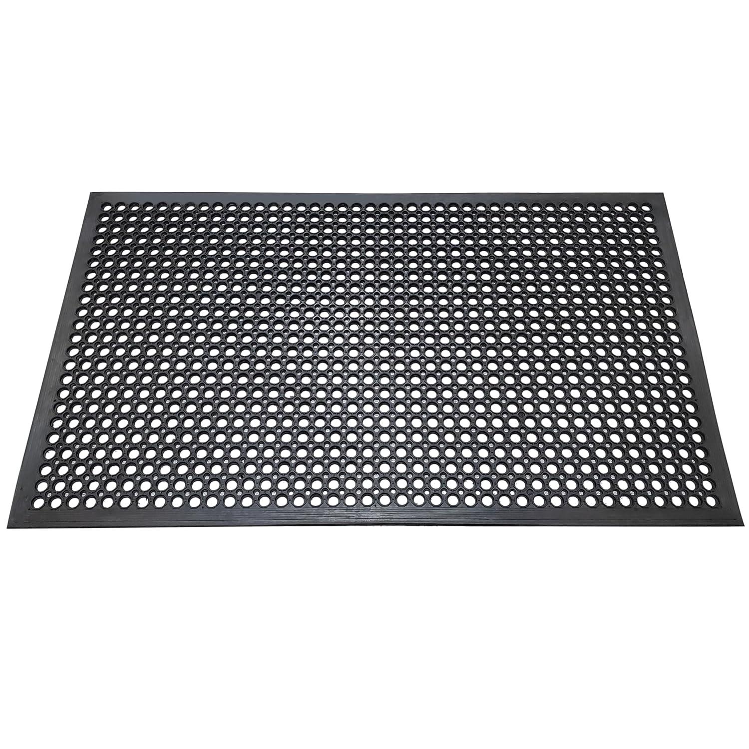 GRIDMANN Anti-Fatigue Restaurant Floor Mat, Non-Slip Rubber Drainage Mat