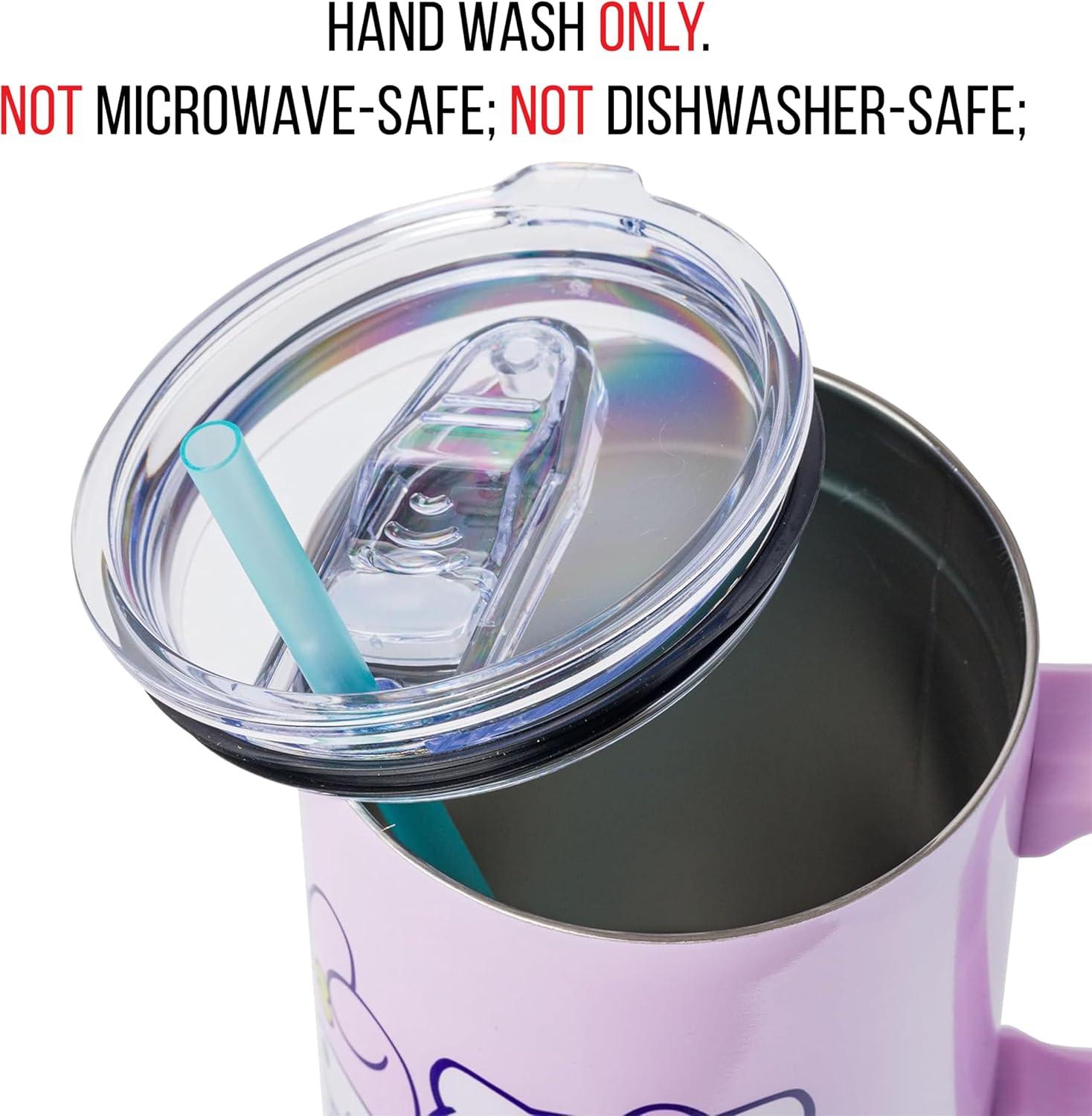 Silver Buffalo Sanrio Hello Kitty and Friends Rainbow Stainless Steel Tumbler | 40 Ounces