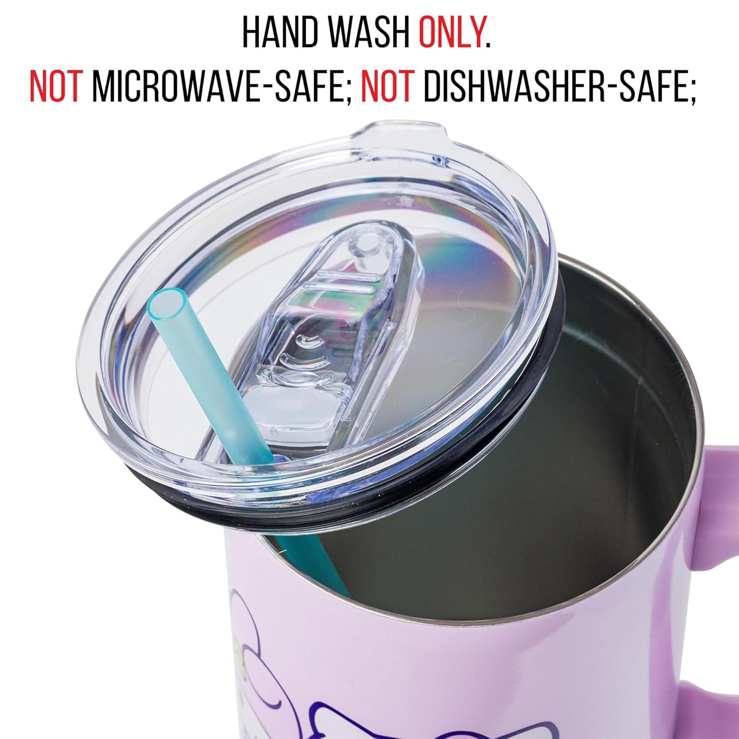 Silver Buffalo Sanrio Hello Kitty and Friends Rainbow Stainless Steel Tumbler | 40 Ounces