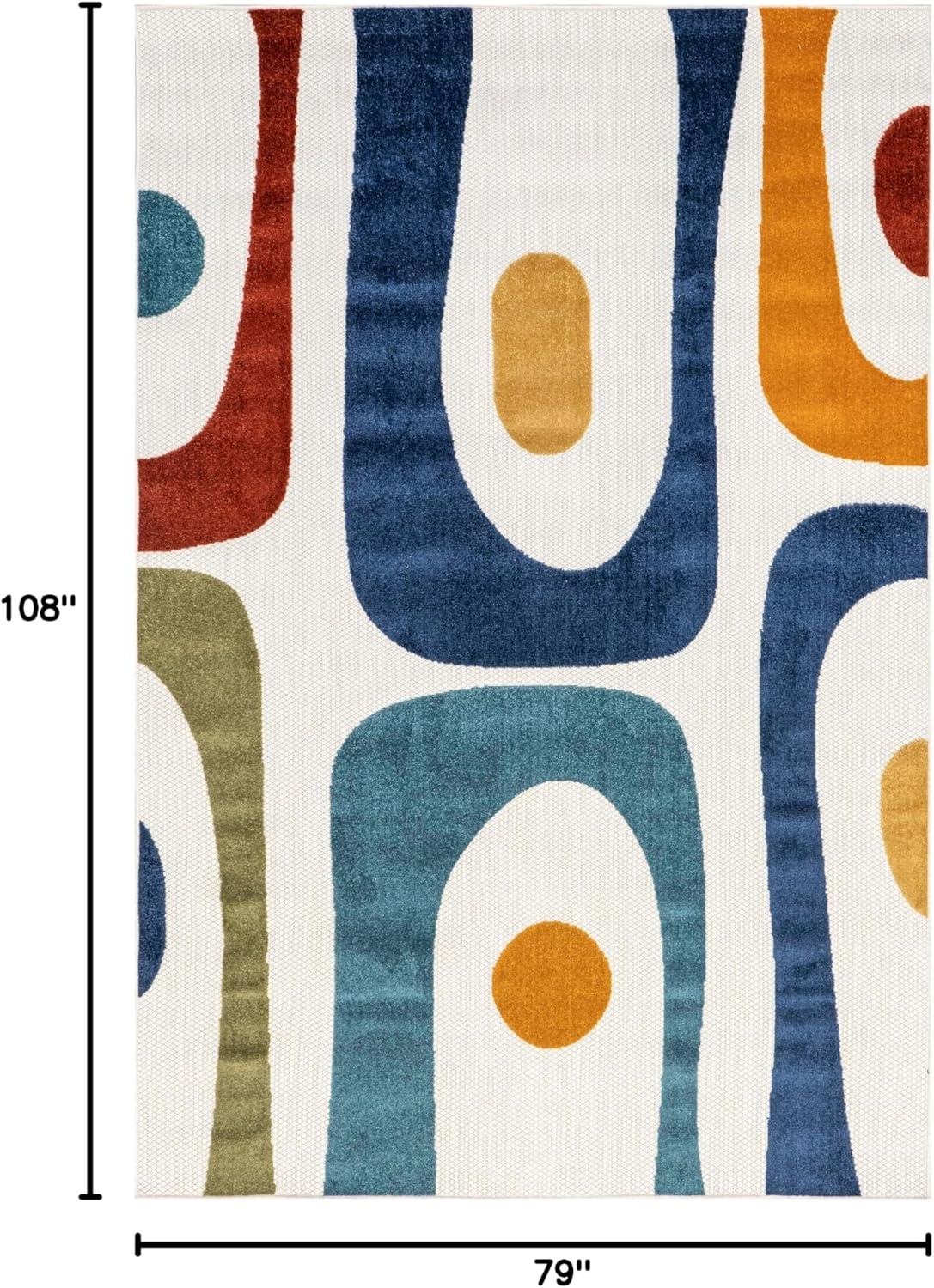 Nuloom Yolande Abstract Indoor/Outdoor Area Rug