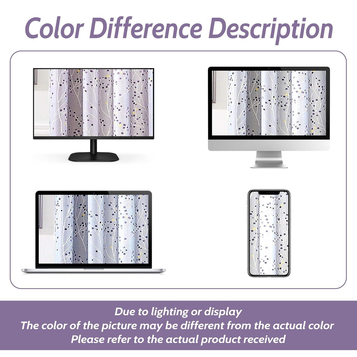 DriftAway Rod Pocket Energy Efficient Valances, 50" x 14"