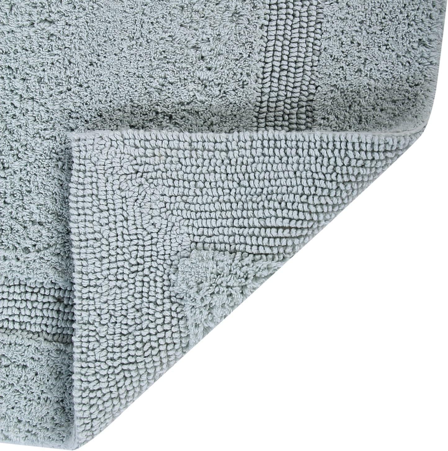 Better Trends Lux Reversible 100% Cotton Bath Rug