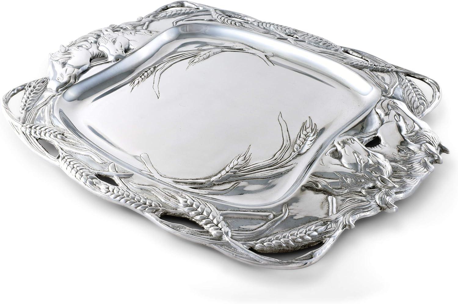 Equestrian Metal Tray