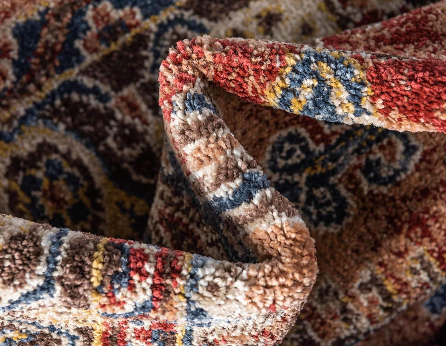Unique Loom 7' 0 x 10' 0 Utopia Larissa Terracotta Area Rug