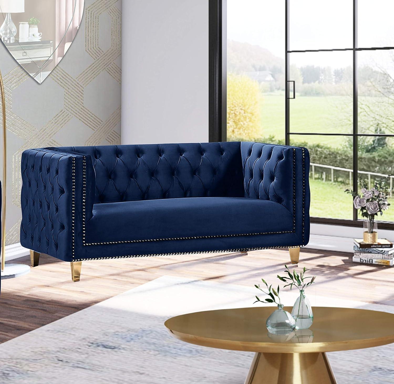 Sickels 66'' Velvet Loveseat