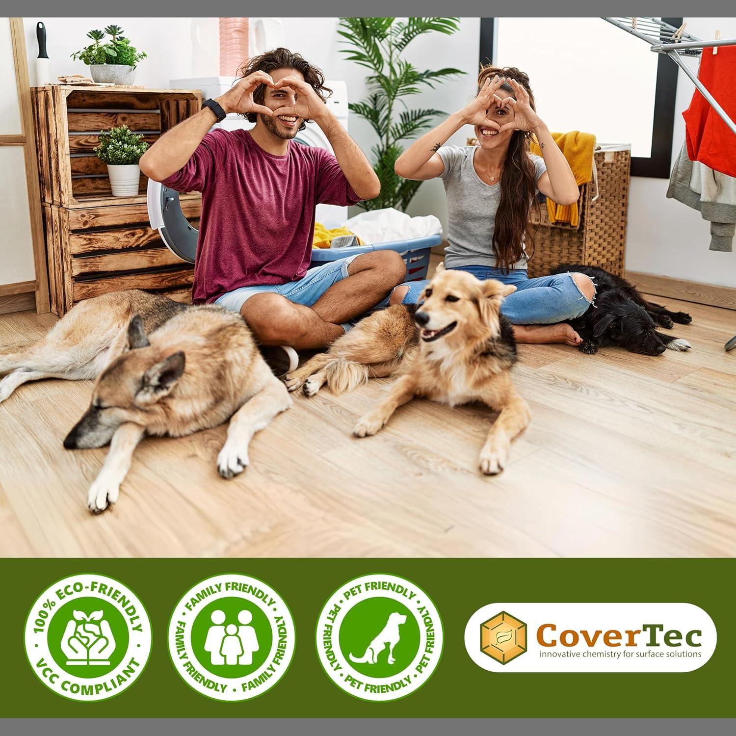 CoverTec GlazeGuard Gloss Ceramic & Porcelain Tile Sealer, Wet Look, 32 oz