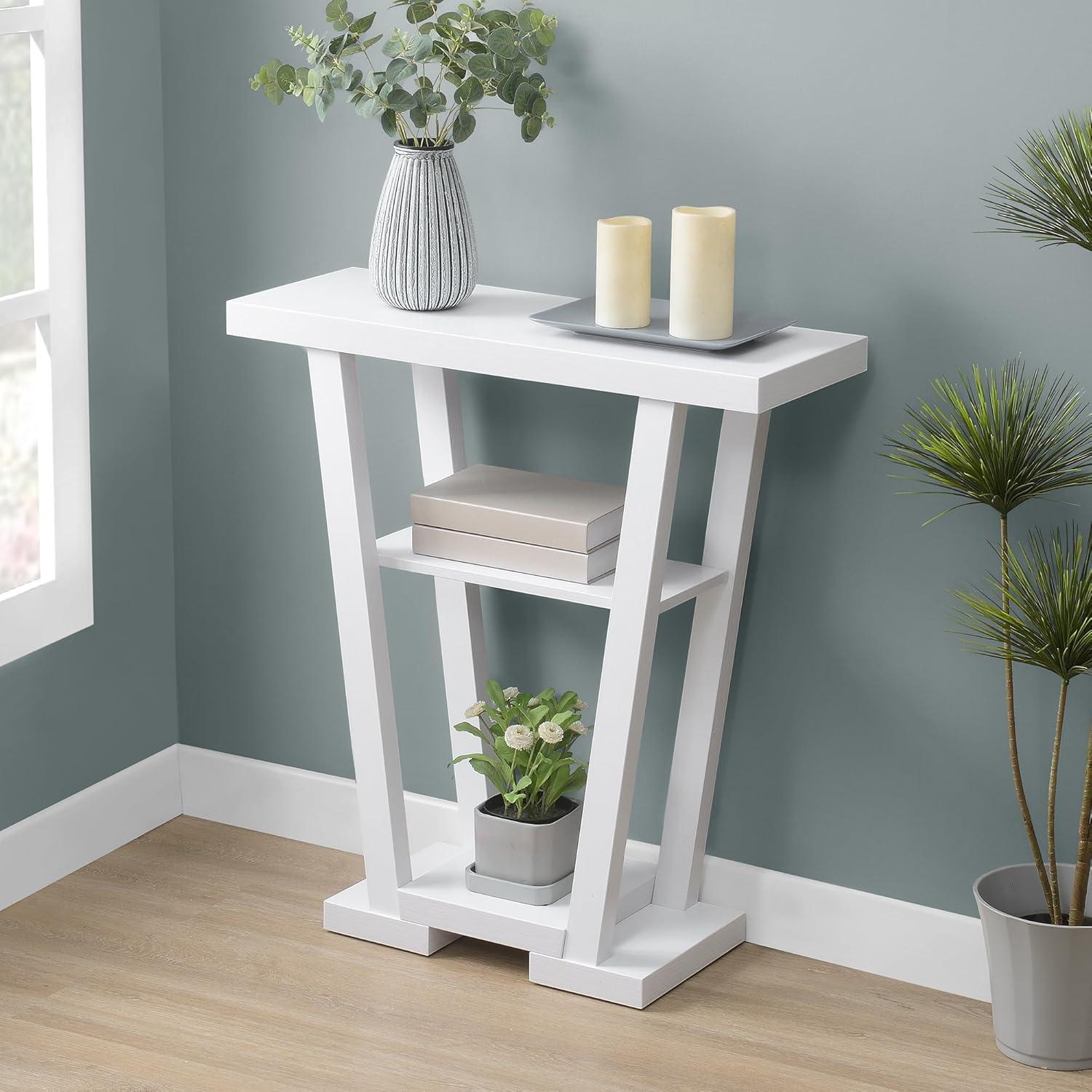 Convenience Concepts Newport V Console, Multiple Finishes