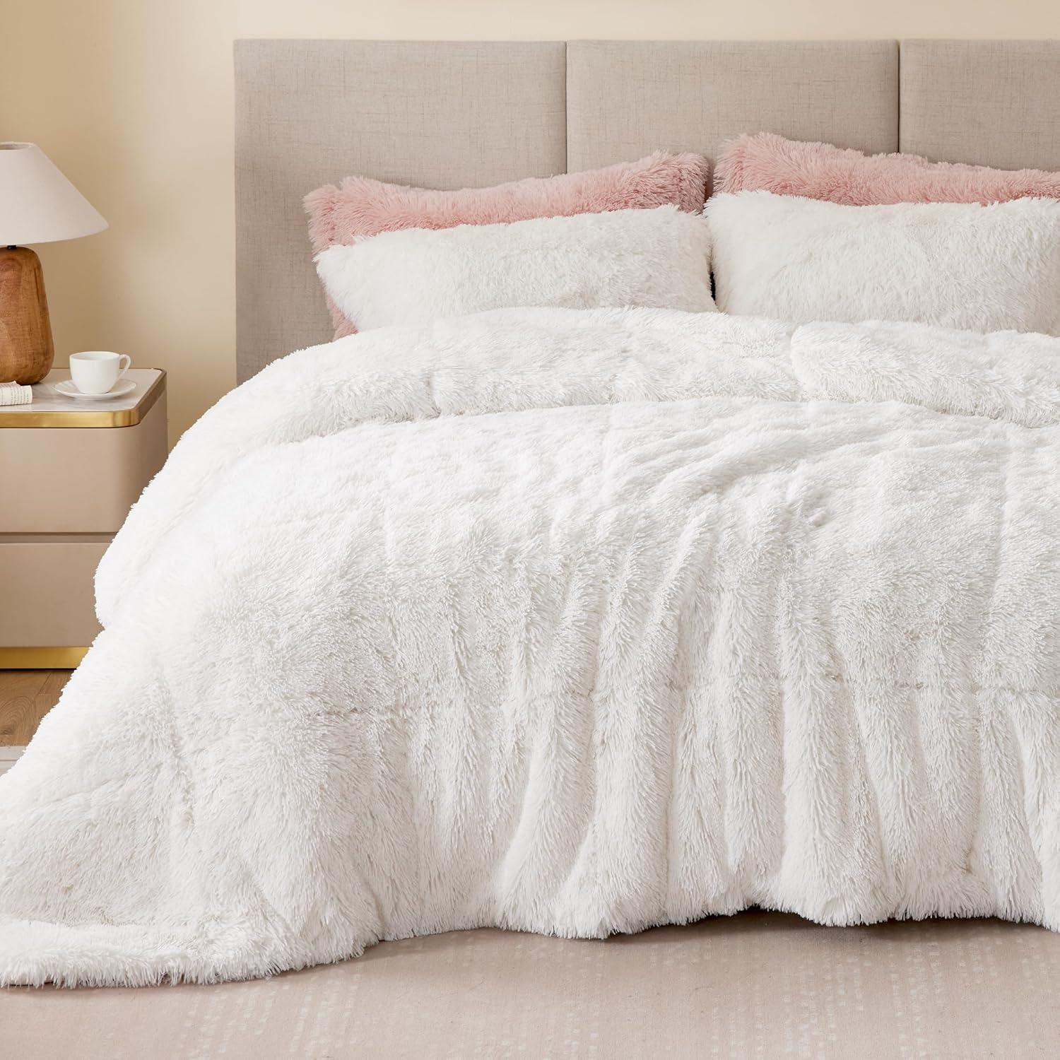 Malea Shaggy Faux Fur Comforter Mini Set